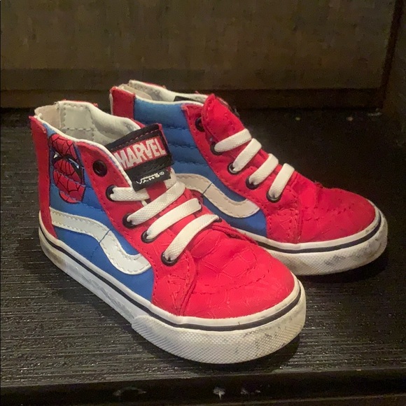 childrens spiderman vans
